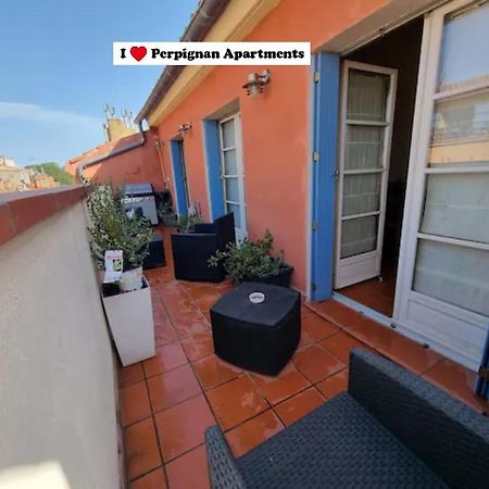 I Love Perpignan Duplex Terrasse Exterior foto
